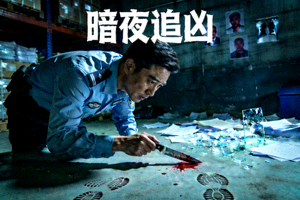 悬疑犯罪剧《暗夜追凶》紧张剧照，警察侦破复杂犯罪案件